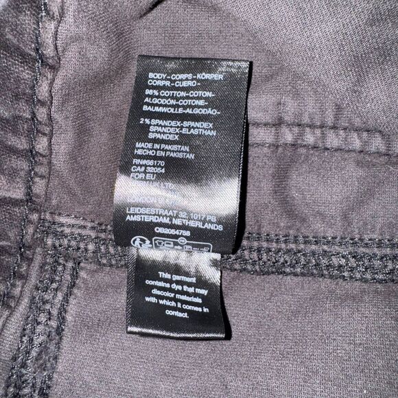 Free People High Time Velvet Kick Flare pants black | size 10 - Picture 9 of 13